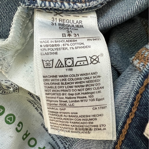 GAP Jeans True Skinny Size 31 Regular - Picture 8 of 11